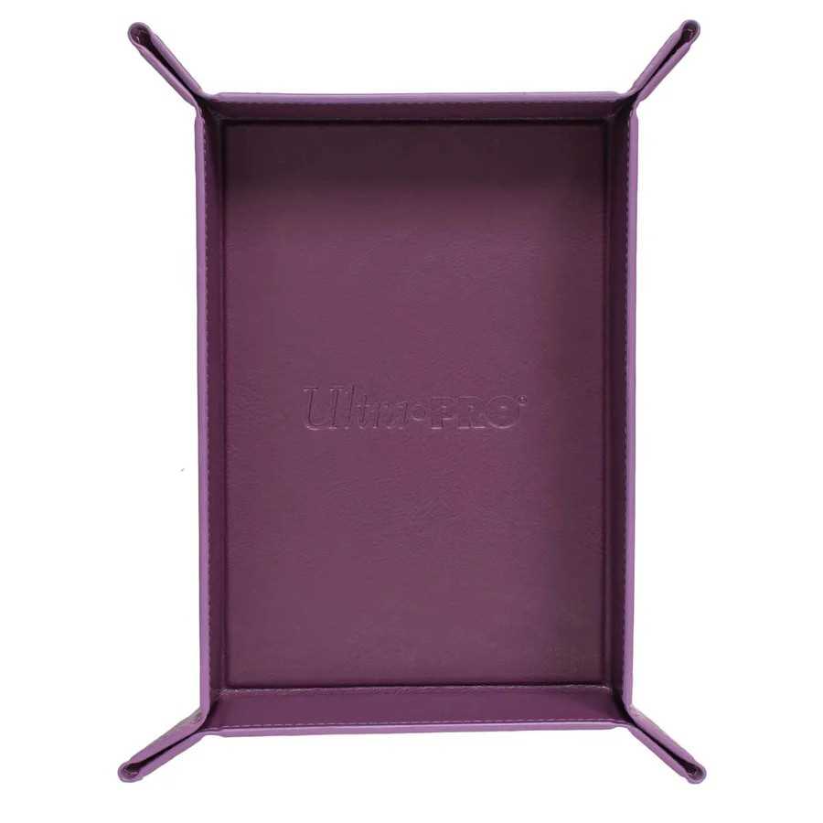 Vivid Magnetic Folding Dice Tray - Midnight Plum 4