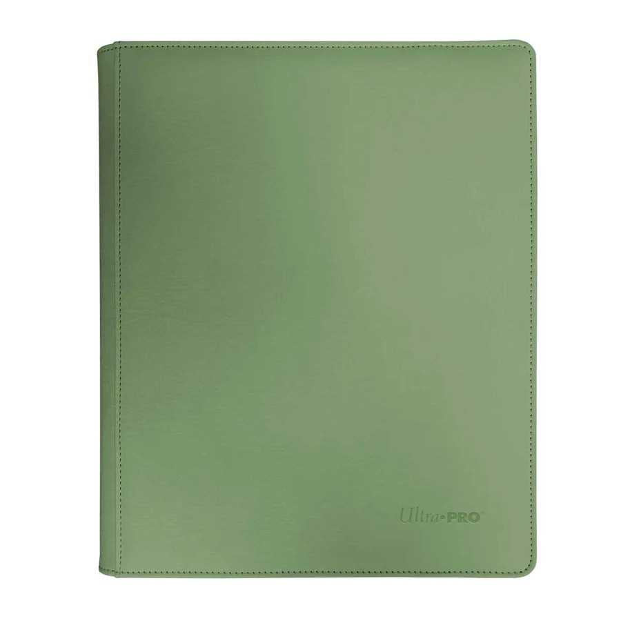 Vivid 9-Pocket Zippered PRO-Binder - Cool Matcha 1