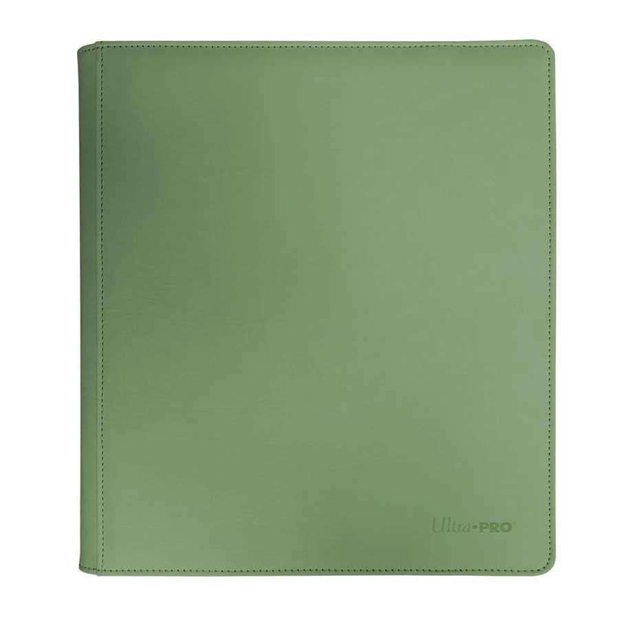 Vivid 12-Pocket Zippered PRO-Binder - Cool Matcha 1