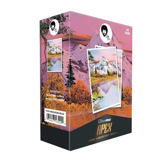Bob Ross Mighty Mountain Lake 105ct APEX Deck Protector Sleeves 1