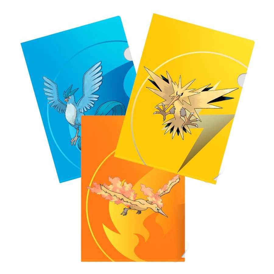 Pokemon Tournament Folios 3 Pack Zapdos and Moltres and Articuno Series 3 Gaming Accessory by Ultra Pro 1