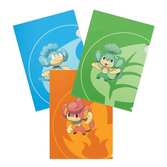 Pokemon Tournament Folios 3 Pack Pansear and Pansage and Panpour Series 4 Gaming Accessory by Ultra Pro 1