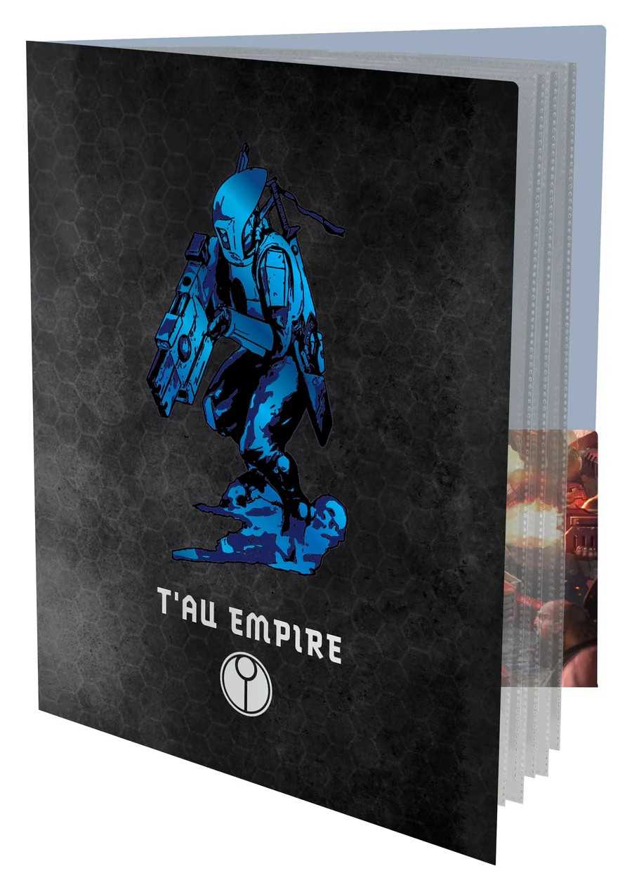 Tau Empire Codex Aligned Datasheet and Index Card Folio Warhammer 40000 Gaming Accessory by Ultra Pro 2