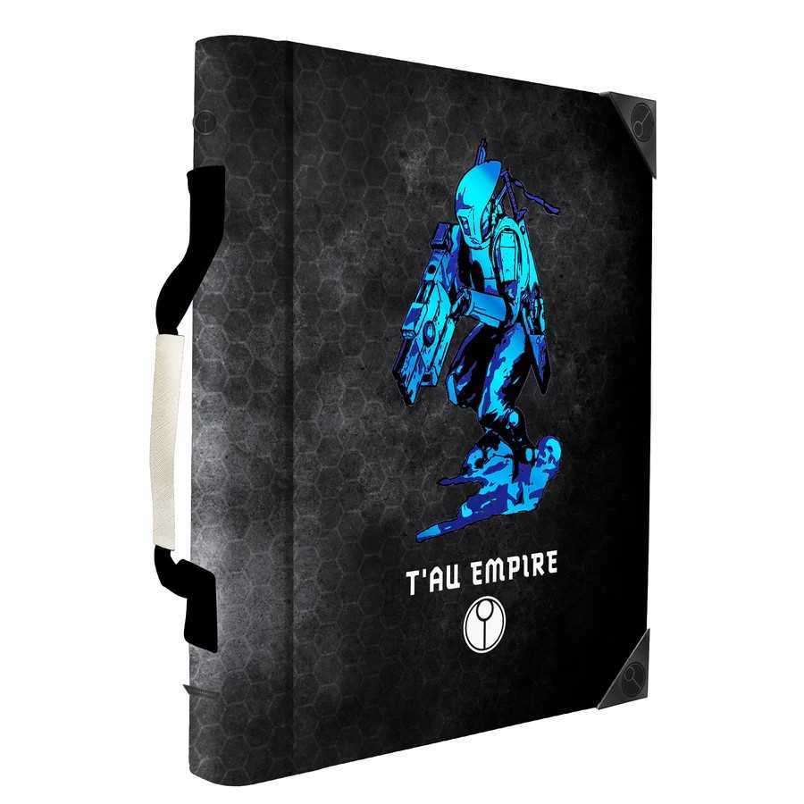 Tau Empire Codex Aligned Codex Book Folio Debossed and Printed Warhammer 40000 Gaming Accessory by Ultra Pro 1