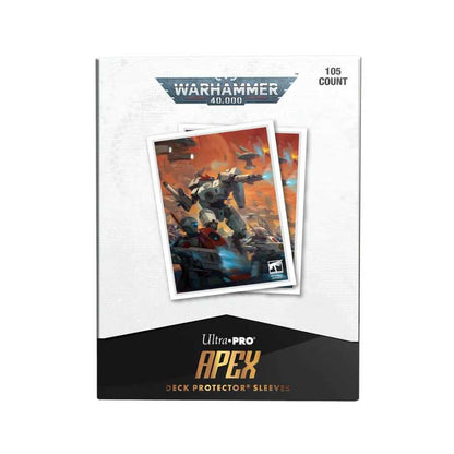 Tau Empire Codex Aligned 105ct Apex Deck Protector Sleeves Warhammer 40000 Gaming Accessory by Ultra Pro 1