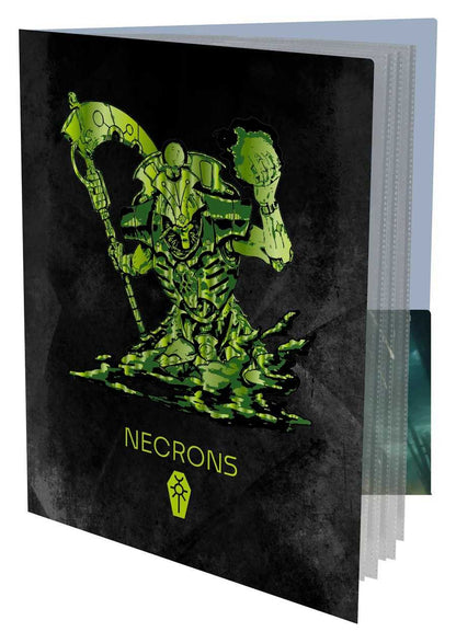 Necron Codex Aligned Datasheet and Index Card Folio Warhammer 40000 Gaming Accessory by Ultra Pro 2