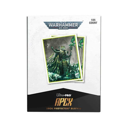Warhammer 40,000: Necron Codex Aligned 105ct Apex Deck Protector Sleeves 1