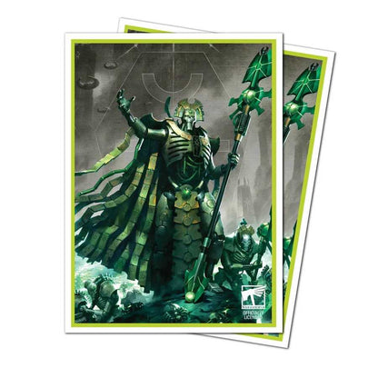 Warhammer 40,000: Necron Codex Aligned 105ct Apex Deck Protector Sleeves 2