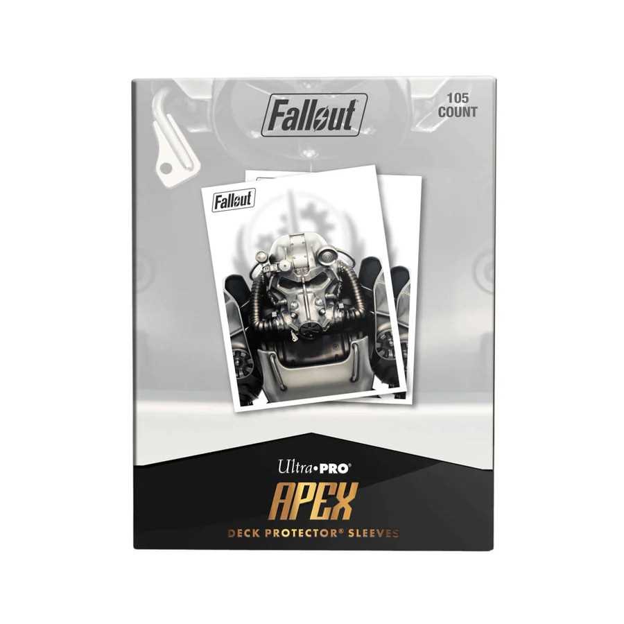 Fallout Brotherhood of Steel 105ct Apex Deck Protector Sleeves Gaming Accessory by Ultra Pro 2