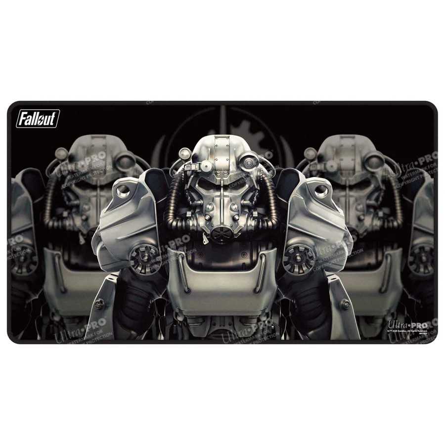 Fallout: Brotherhood of Steel - Black-Stitched Playmat 1