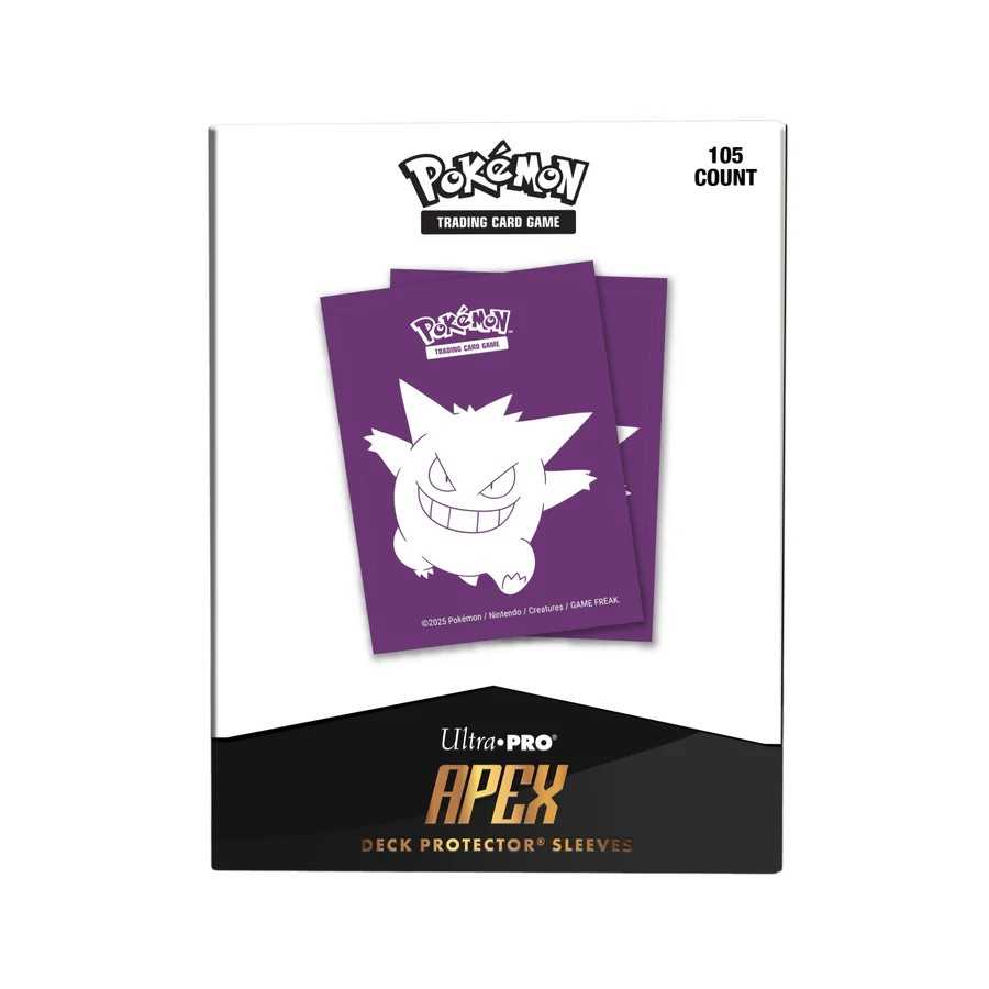 Pokémon Elite Series Genga Apex Deck Protector Sleeves (105ct) 1