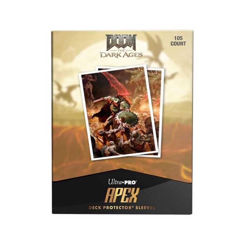 Bethesda Doom 105ct Apex Deck Protector Sleeves 1 Gaming Accessory by Ultra Pro 1