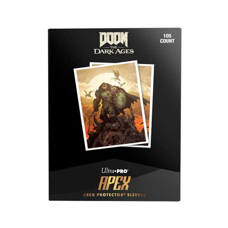 Bethesda Doom 105ct Apex Deck Protector Sleeves 2 Gaming Accessory by Ultra Pro 1