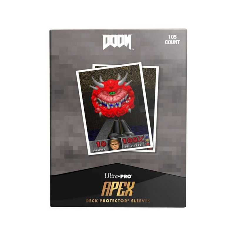 Bethesda Doom - 105ct Apex Deck Protector Sleeves Cacodemon 1