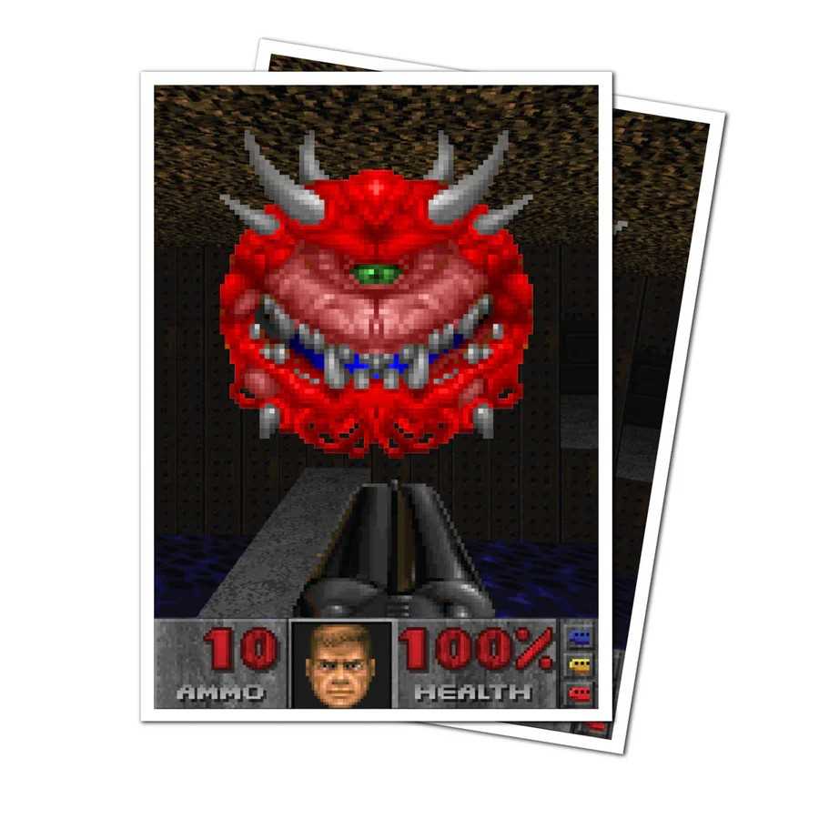 Bethesda Doom - 105ct Apex Deck Protector Sleeves Cacodemon 2