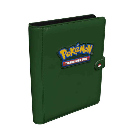Pokemon 4-Pocket Premium Snap Binder Green Card Game Accessory