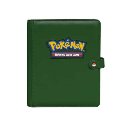 Pokemon 4-Pocket Premium Snap Binder Green Card Game Accessory