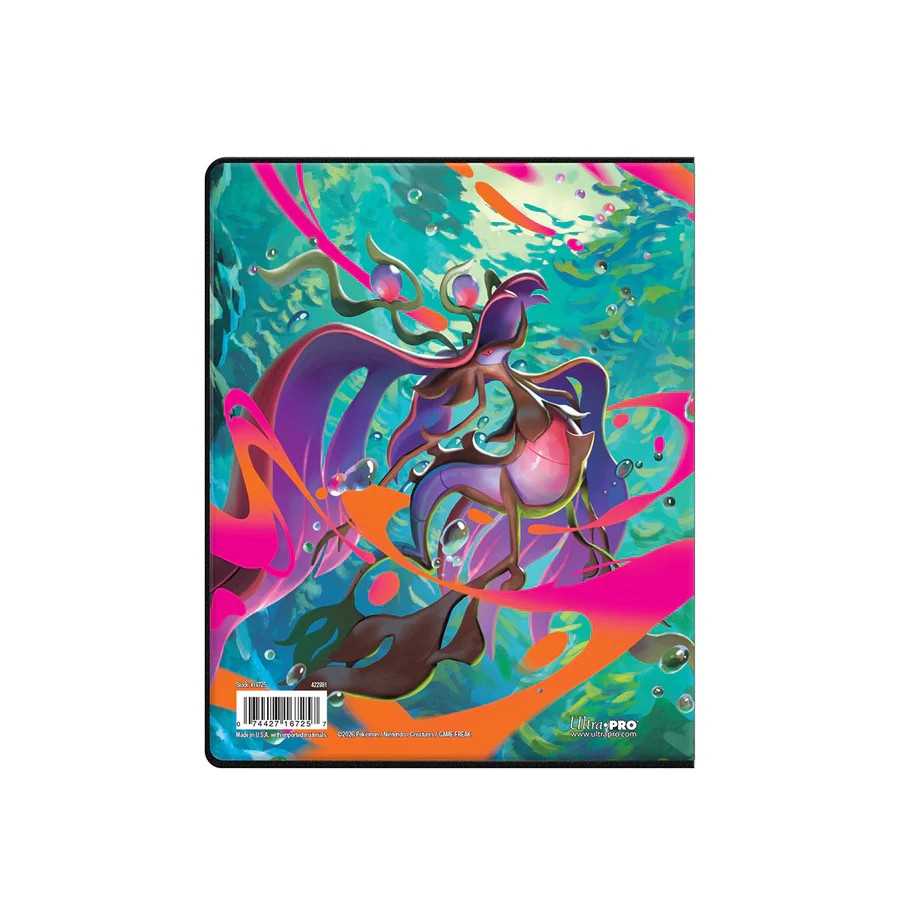 Pokemon Mega Evolution Chaos Rising 4-Pocket Portfolio Card Game Accessory