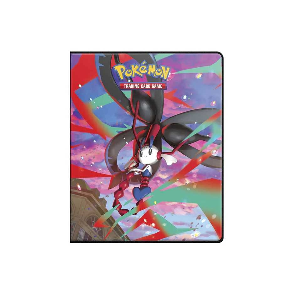 Pokemon Mega Evolution Chaos Rising 4-Pocket Portfolio Card Game Accessory