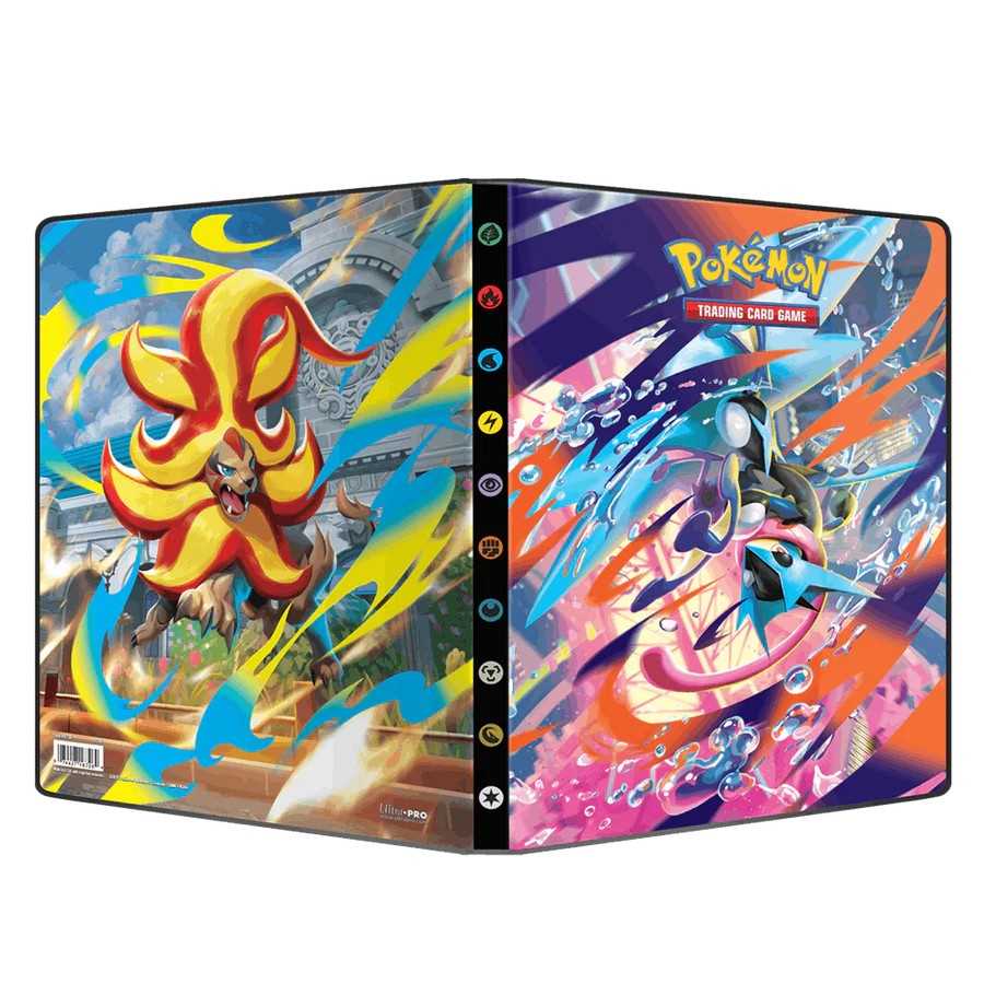 Pokemon Mega Evolution Chaos Rising 9-Pocket Portfolio Card Game Accessory