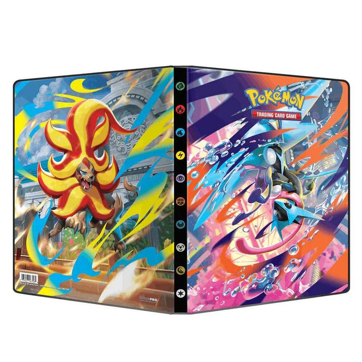 Pokemon Mega Evolution Chaos Rising 9-Pocket Portfolio Card Game Accessory