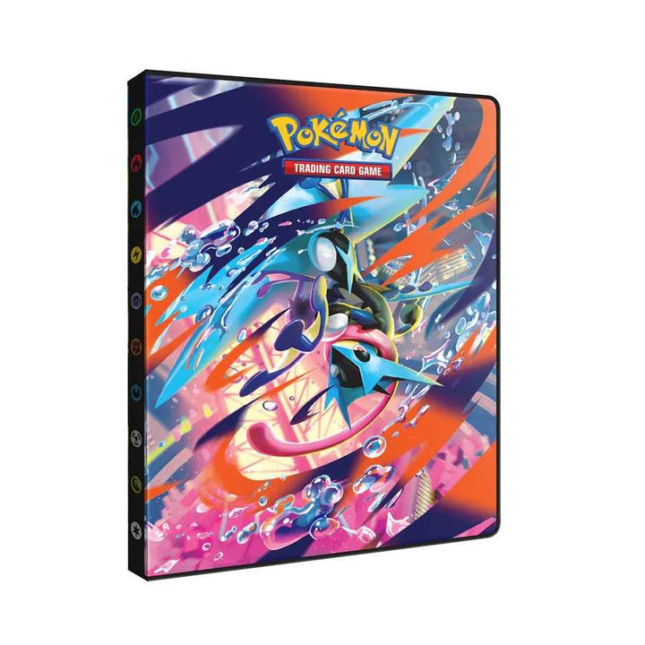 Pokemon Mega Evolution Chaos Rising 9-Pocket Portfolio Card Game Accessory