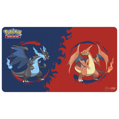 Pokemon Mega Charizard X and Mega Charizard Y Playmat Gaming Accessory by Ultra Pro 1