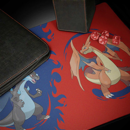 Pokemon Mega Charizard X and Mega Charizard Y Playmat Gaming Accessory by Ultra Pro 3