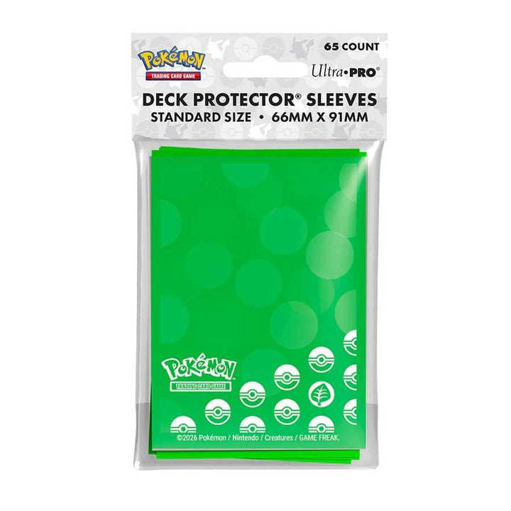 Pokemon Energy Deck Protector Sleeves Grass Type 65ct Gaming Accessory by Ultra Pro 1