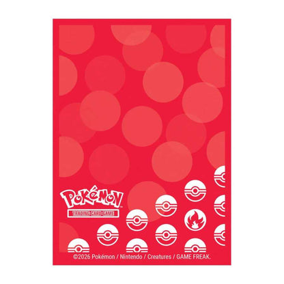 Pokemon Energy Deck Protector Sleeves Fire Type 65ct Gaming Accessory by Ultra Pro 2