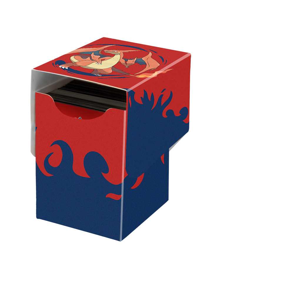Pokemon Mega Charizard Y 100+ Deck Box Card Game Accessory