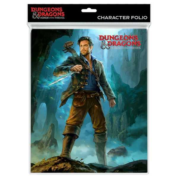 Dungeons & Dragons Honor Among Thieves: Character Folio with Stickers Featuring - Chris Pine