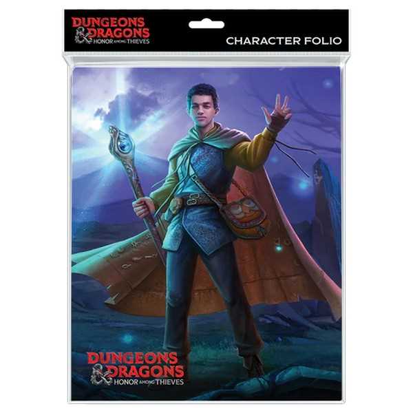 Dungeons & Dragons Honor Among Thieves: Character Folio with Stickers Featuring - Justice Smith 1