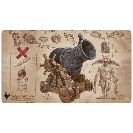 Magic: The Gathering - Brothers' War Schematic Distributor Exclusive Playmat V4 1