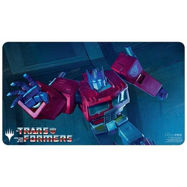 Magic: The Gathering - Secret Lair Dec 2022 Double Sided Playmat Darksteel Colossus (Optimus Prime) 1