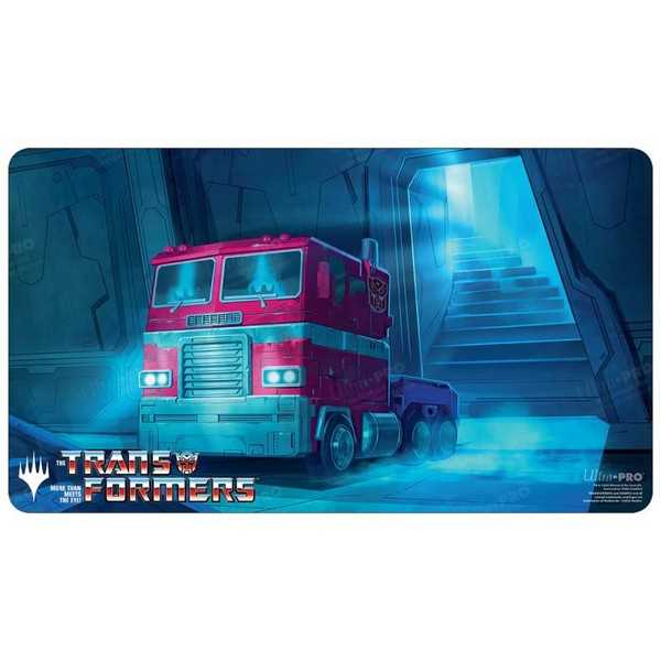 Magic: The Gathering - Secret Lair Dec 2022 Double Sided Playmat Darksteel Colossus (Optimus Prime) 2