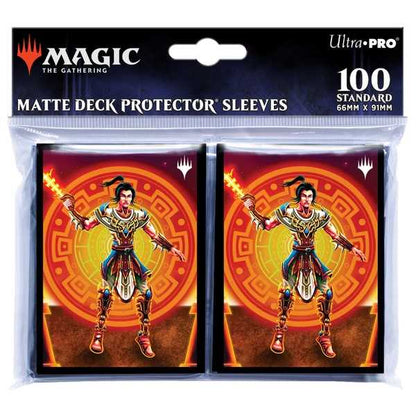 Magic The Gathering The Lost Caverns of Ixalan 100ct Deck Protector Sleeves v4 2
