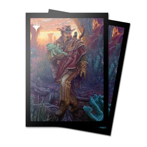 Magic The Gathering  Outlaws of Thunder Junction 100ct Deck Protector Sleeves B 1