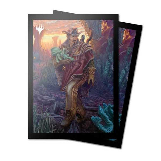 Magic The Gathering  Outlaws of Thunder Junction 100ct Deck Protector Sleeves B 1