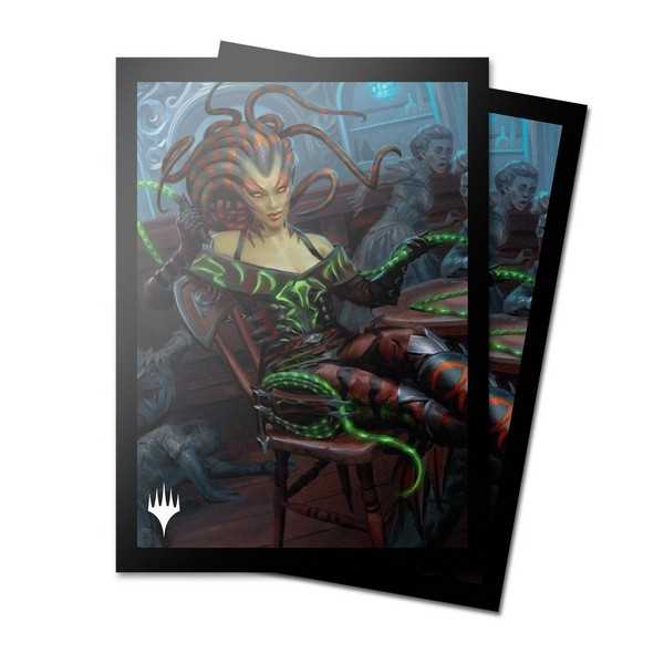 Magic The Gathering Outlaws of Thunder Junction 100ct Deck Protector Sleeves Key Art 2 1