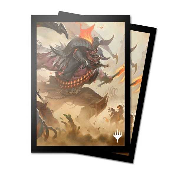 Magic The Gathering Outlaws of Thunder Junction 100ct Deck Protector Sleeves Key Art 6 1