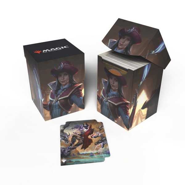 Magic The Gathering Outlaws of Thunder Junction 100+ Deck Box A Stella Lee 1