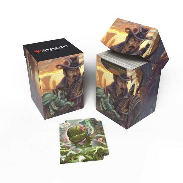 Magic The Gathering Outlaws of Thunder Junction 100+ Deck Box B Yuma Proud Protector 1