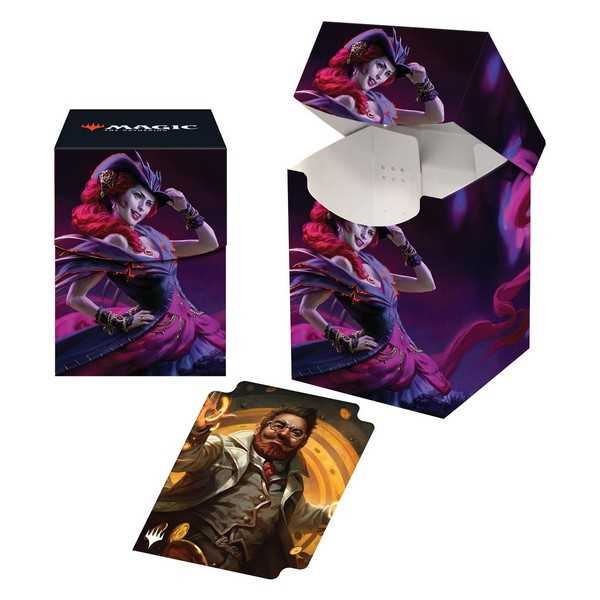 Magic The Gathering Outlaws of Thunder Junction 100+ Deck Box C Olivia Opulent Outlaw 1