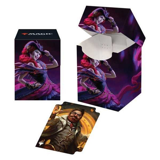 Magic The Gathering Outlaws of Thunder Junction 100+ Deck Box C Olivia Opulent Outlaw 1