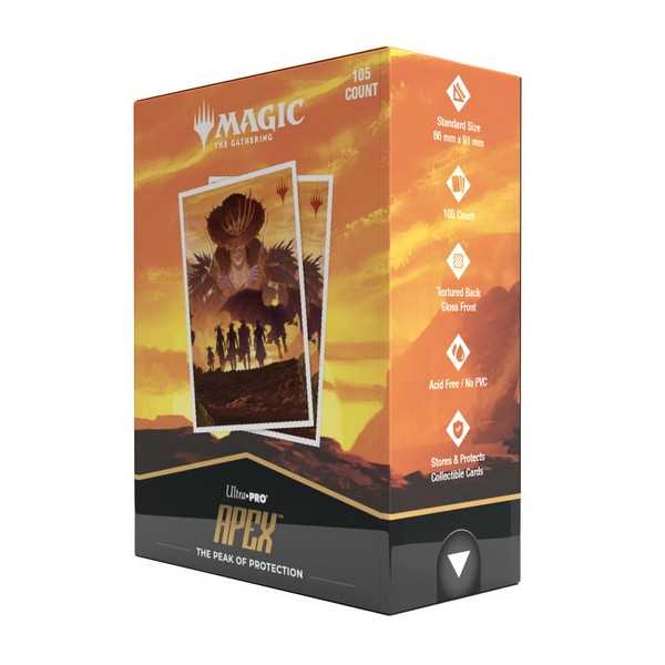 MTG Outlaws of Thunder Junction 105ct Apex Deck Protector Sleeves Z 1