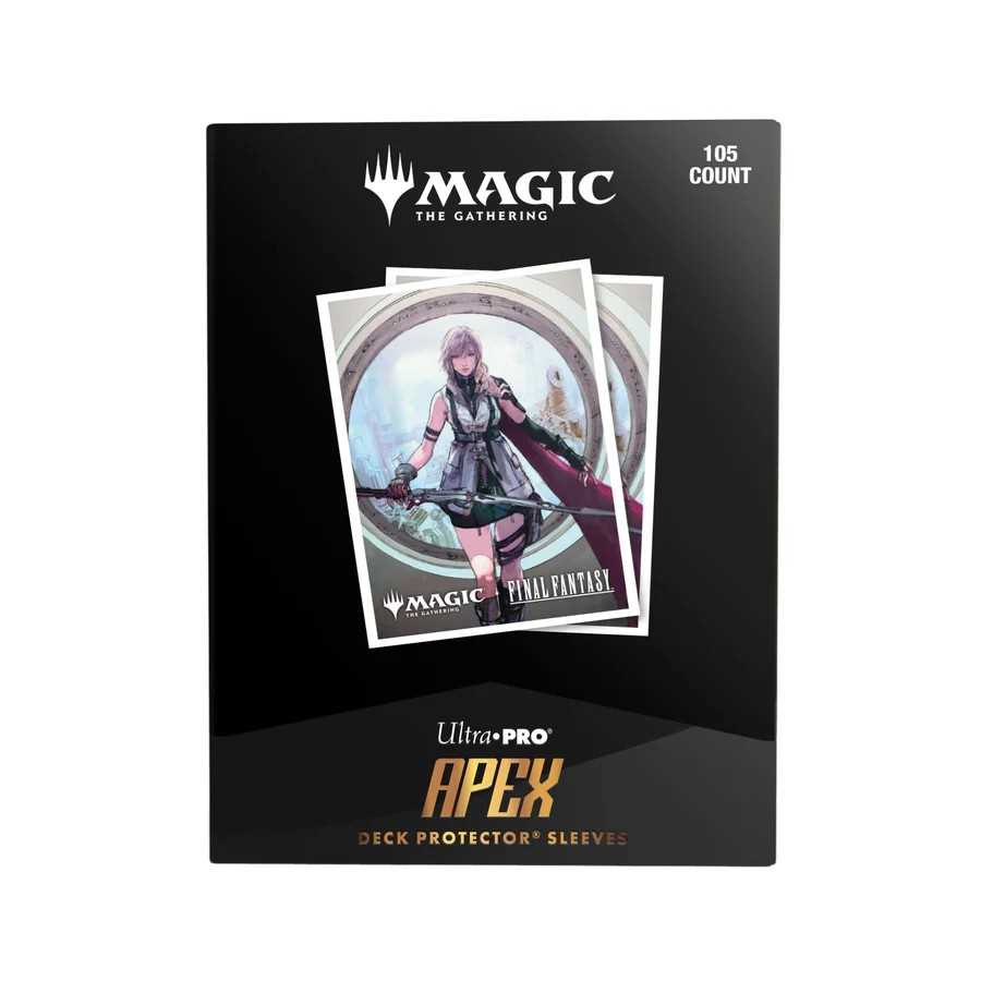 Magic: The Gathering - Final Fantasy 105ct Apex Deck Protector Sleeves - Q4 Premium W 1