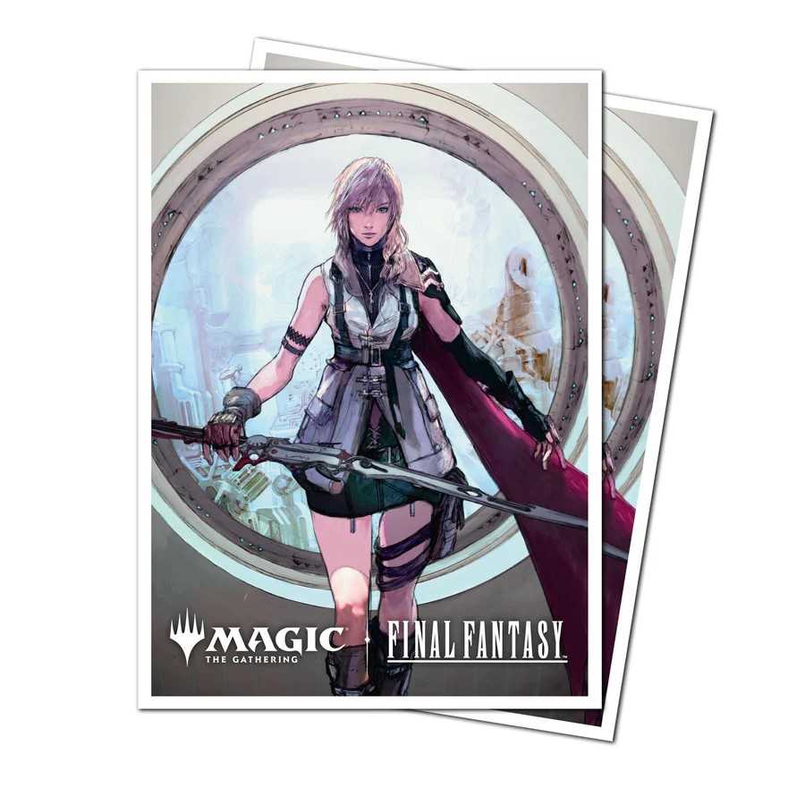 Magic: The Gathering - Final Fantasy 105ct Apex Deck Protector Sleeves - Q4 Premium W 3