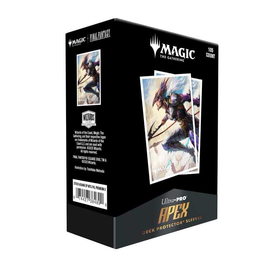 Magic: The Gathering - Final Fantasy 105ct Apex Deck Protector Sleeves - Q4 Premium X 2
