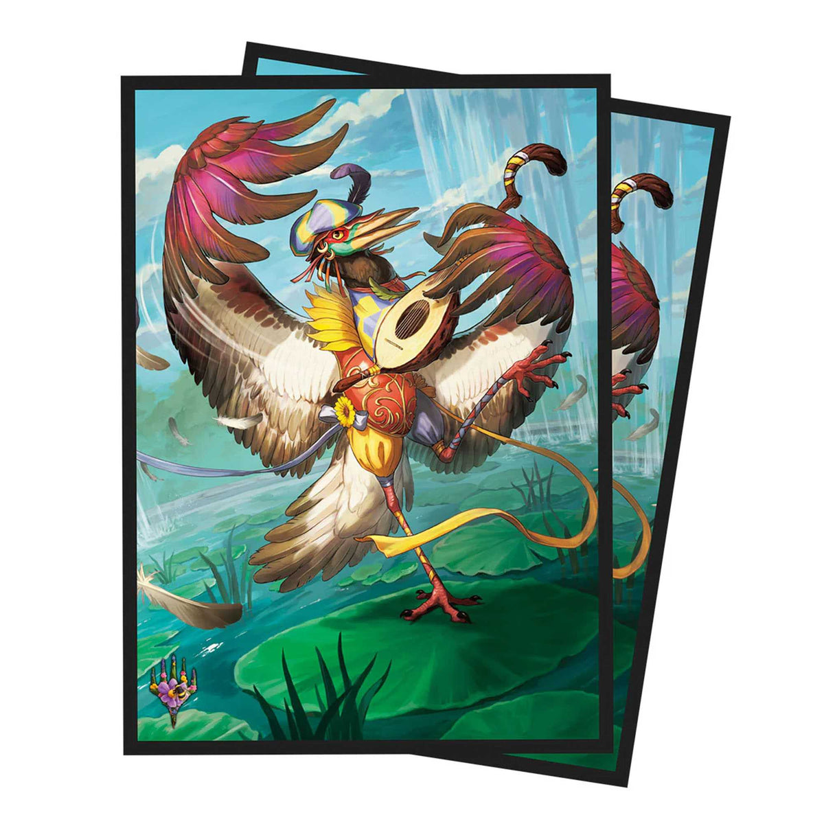 MTG Bloomburrow 100ct Deck Protector Sleeves B Zinnia Valleys Voice 1